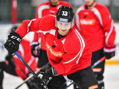 Раскатка "Авангарда" перед игрой с "Йокеритом"