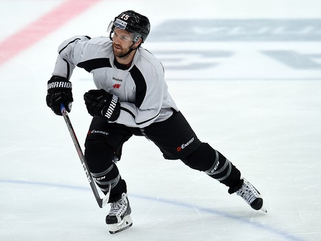 Раскатка "Авангарда" перед матчем с "Нефтехимиком"