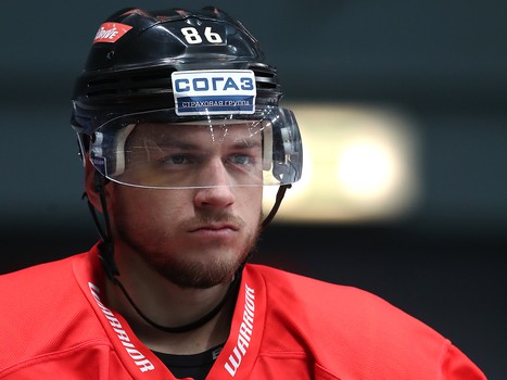 Раскатка «Авангарда» перед матчем с «Амуром»