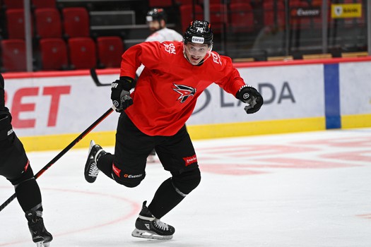 Раскатка «Авангарда» перед матчем с «Нефтехимиком»