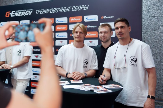 Пресс-конференция «Авангарда» в Санкт-Петербурге