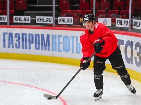 Раскатка «Авангарда» перед домашним матчем с «Сибирью»