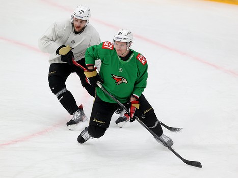 Раскатка «Авангарда» перед выездным матчем с ЦСКА