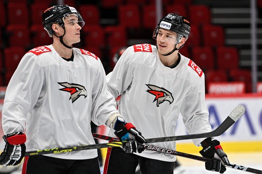 Раскатка «Авангарда» перед матчем с «Амуром»