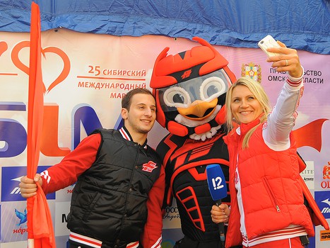 "Авангард" на XXV Сибирском международном марафоне