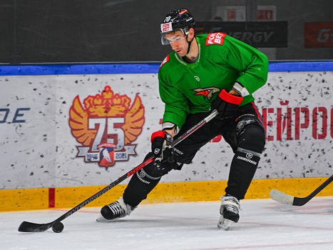 Тренировка «Авангарда» перед турниром Пучкова