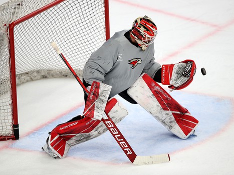 Раскатка «Авангарда» перед матчем с «Локомотивом»