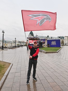 Фан-зона «Авангарда» на Пешеходном Любинском