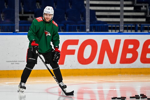 Раскатка «Авангарда» перед шестым матчем серии с «Локомотивом»