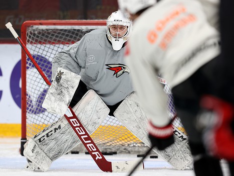 Тренировка «Авангарда» перед выездом