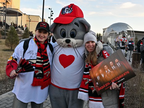 Фан-зона «Авангарда» в Городском саду