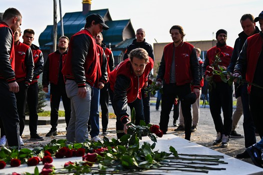 «Авангард» почтил память Алексея Черепанова