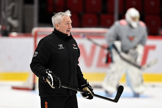 Раскатка «Авангарда» перед матчем с «Трактором»