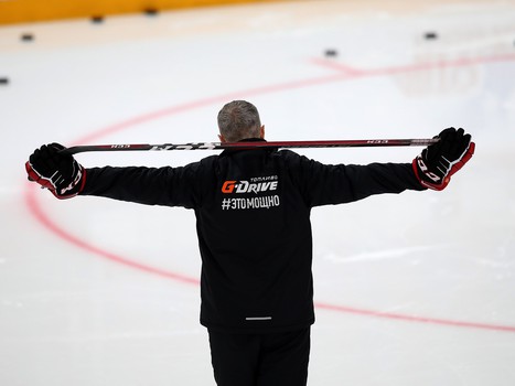 Раскатка «Авангарда» перед матчем с «Ак Барсом»