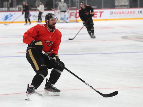 Раскатка «Авангарда» перед матчем с ЦСКА