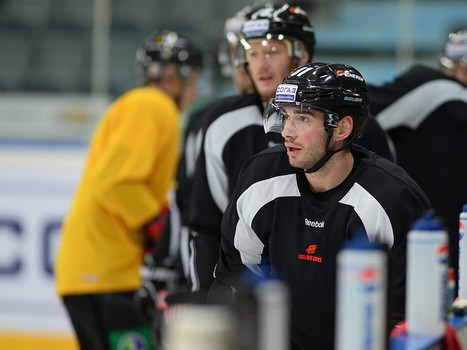 Раскатка "Авангарда" перед матчем с "Ак Барсом" 14 октября 2013