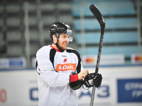 Раскатка "Авангарда" перед матчем с "Адмиралом"