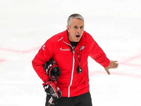 Раскатка «Авангарда» перед матчем с ХК «Сочи»