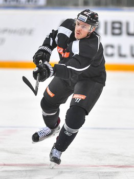 Раскатка "Авангарда" перед матчем с "Адмиралом"