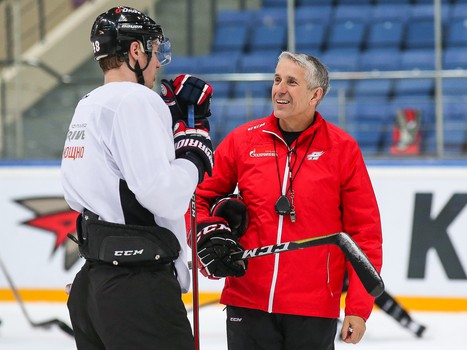 Первая тренировка Богдана Якимова в «Авангарде»