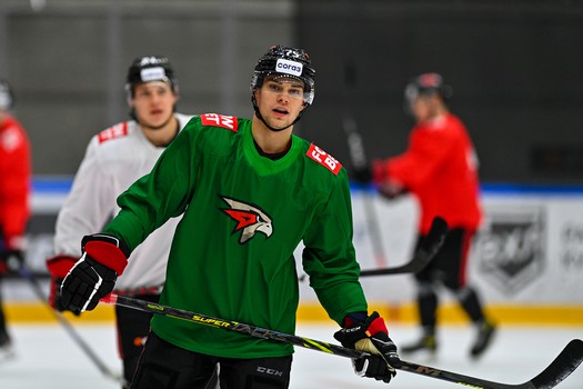 Первая тренировка «Авангарда» под руководством Михаила Кравеца