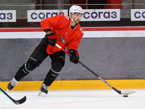 Тренировка «Авангарда» перед выездом