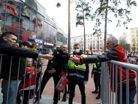 Чемпионский праздник «Авангарда» в Балашихе