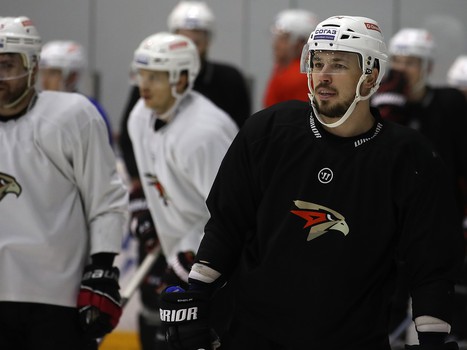 Раскатка «Авангарда» в Уфе перед шестым матчем серии с «Салаватом Юлаевым»