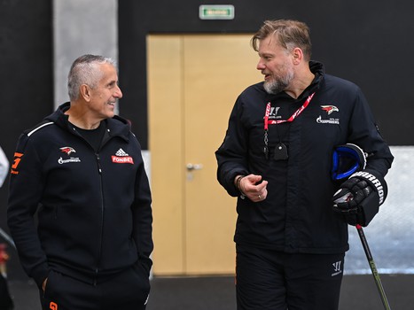 Тренировка «Авангарда» в Омске