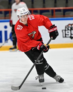 Тренировка «Авангарда» в Хабаровске