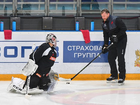 Тренировка "Авангарда" в Екатеринбурге