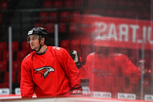 Раскатка «Авангарда» перед матчем с «Ак Барсом»