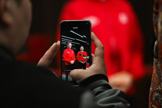 Открытая тренировка «Авангарда» для СМИ