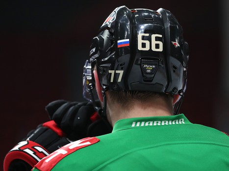 Раскатка «Авангарда» перед первым матчем серии с «Металлургом»