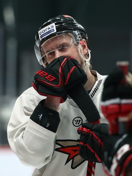 Раскатка «Авангарда» перед матчем с «Ак Барсом»