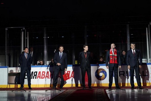 Открытие центрального комплекса Хоккейной Академии «Авангард» 