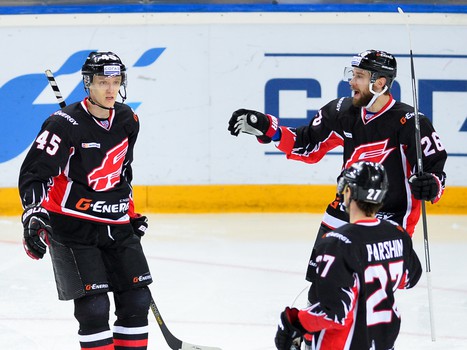 27.01.2016. "Авангард" - "Нефтехимик" 1:4