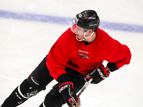 Раскатка «Авангарда» перед вторым матчем серии с «Ак Барсом»