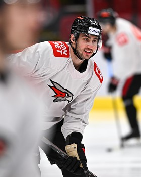 Раскатка «Авангарда» перед матчем со «Спартаком»