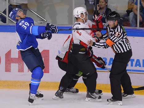 Кубок Президента Республики Казахстан. "Барыс" - "Авангард" 1:2