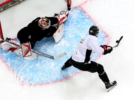 Раскатка «Авангарда» перед третьим матчем финальной серии с ЦСКА