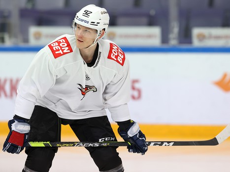 Первая тренировка Никиты Сошникова в «Авангарде»