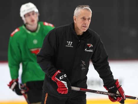 Открытая тренировка «Авангарда» перед вторым раундом плей-офф