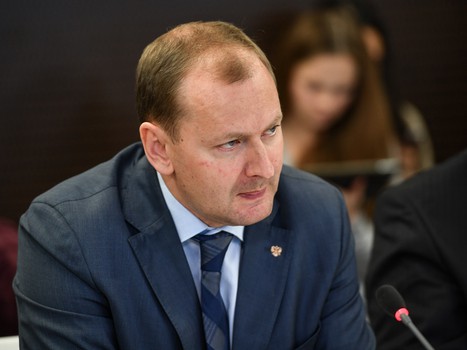 Владимир Шалаев на круглом столе "Люди Омска: социальный капитал города" 