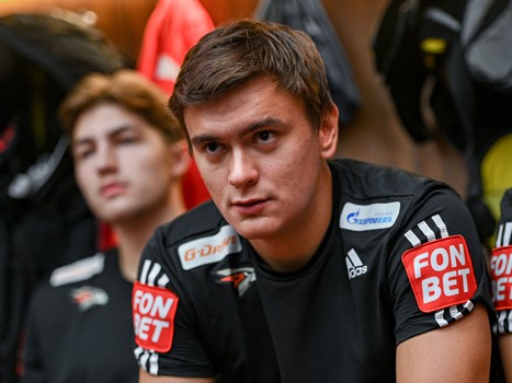 Первая ледовая тренировка «Авангарда»