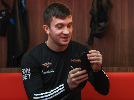 Тренировка «Авангарда» на G-Drive Арене