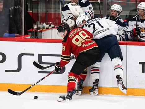 20.03.2021. 1/2 финала, 2 матч. «Авангард» - «Металлург» Мг 2:1 ОТ