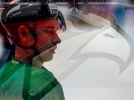 Раскатка «Авангарда» перед матчем с «Северсталью»