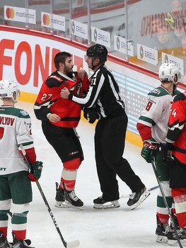 08.12.2019. «Авангард» - «Ак Барс» 3:0