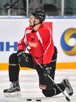 Раскатка "Авангарда" перед игрой с "Йокеритом"